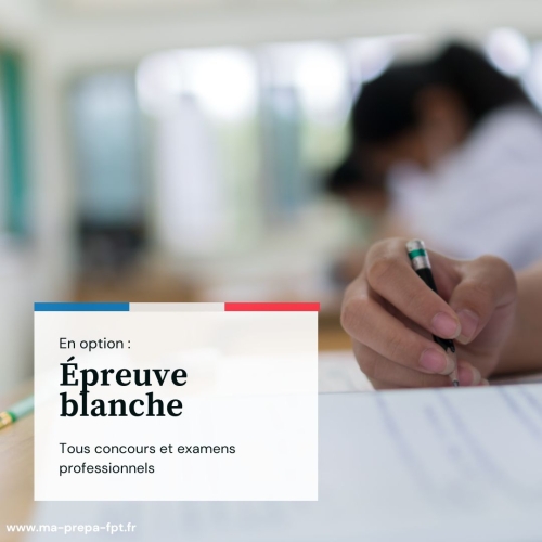 Option : Épreuve blanche supplémentaire