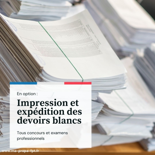 Option : impression et envoi des dossiers à domicile