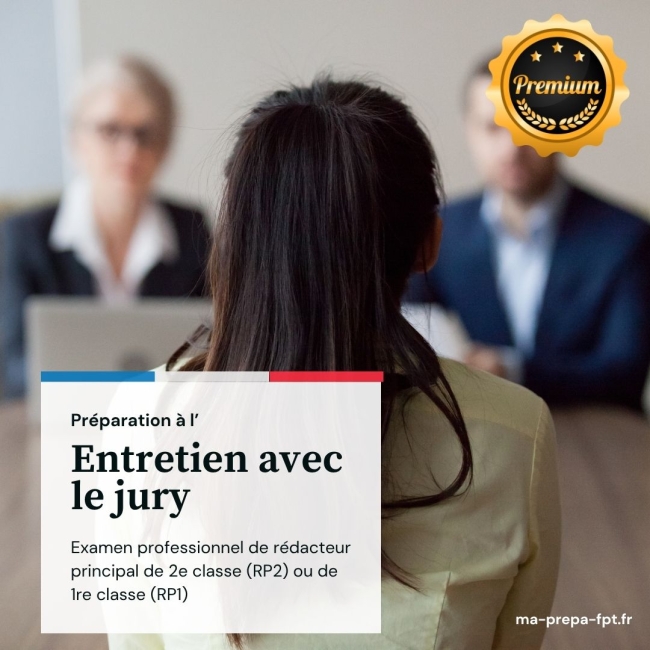RP1 et RP2 - Préparation à l'entretien avec le jury (Premium)