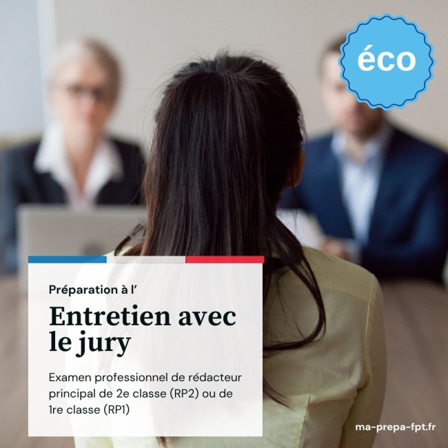RP1 et RP2 - Préparation à l'entretien avec le jury (éco)